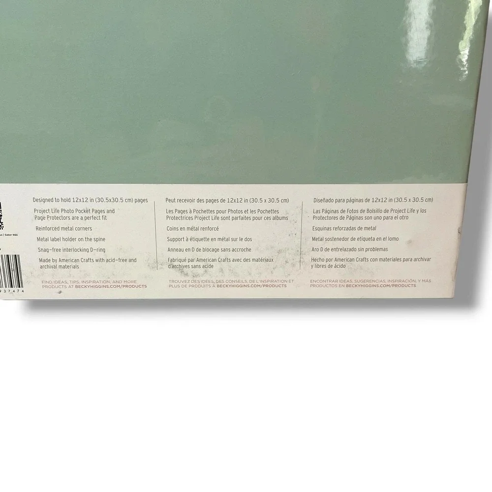 Becky Higgins Project Life Scrapbook Album Mint D Ring The Story Of Us NOS